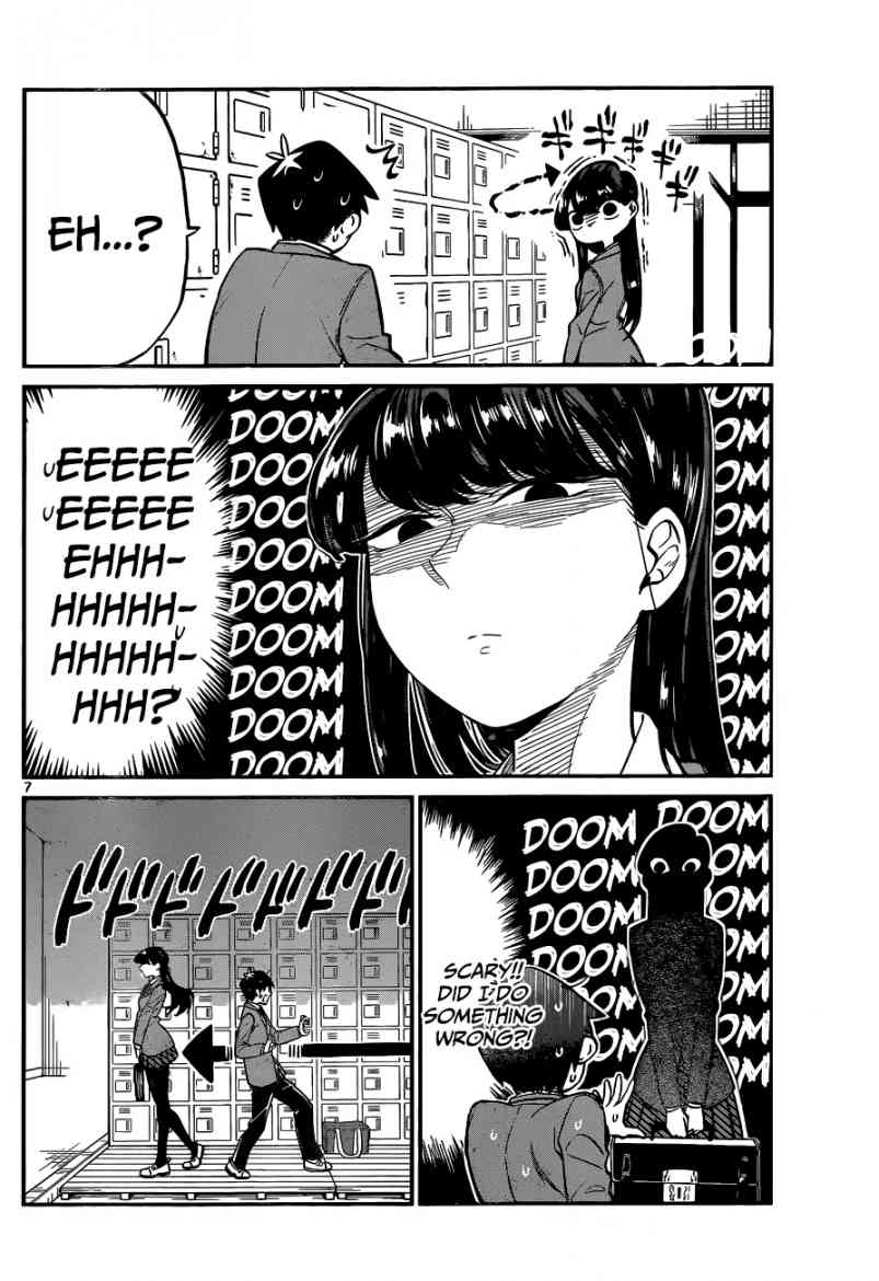 KOMI-SAN WA KOMYUSHOU DESU Chapter 1 - Page 7