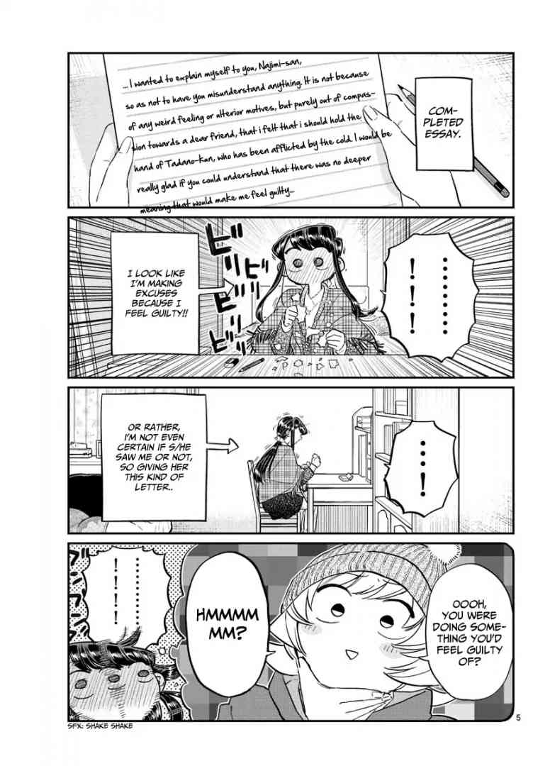 KOMI-SAN WA KOMYUSHOU DESU Chapter 100 - Page 5