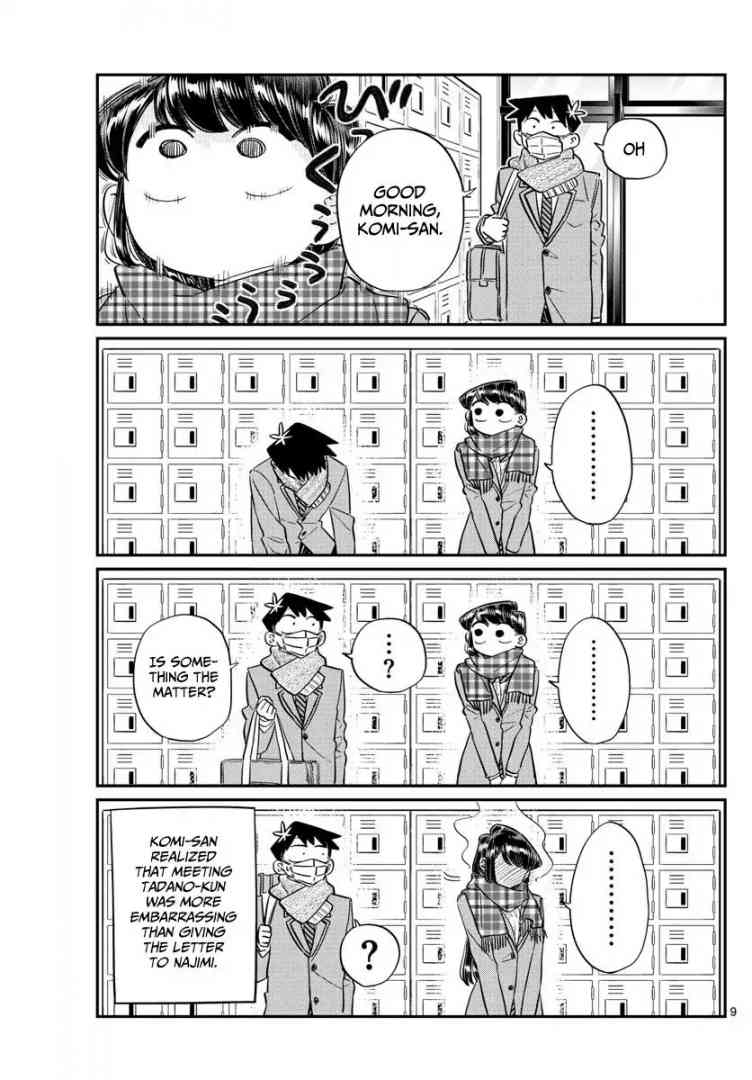 KOMI-SAN WA KOMYUSHOU DESU Chapter 100 - Page 9