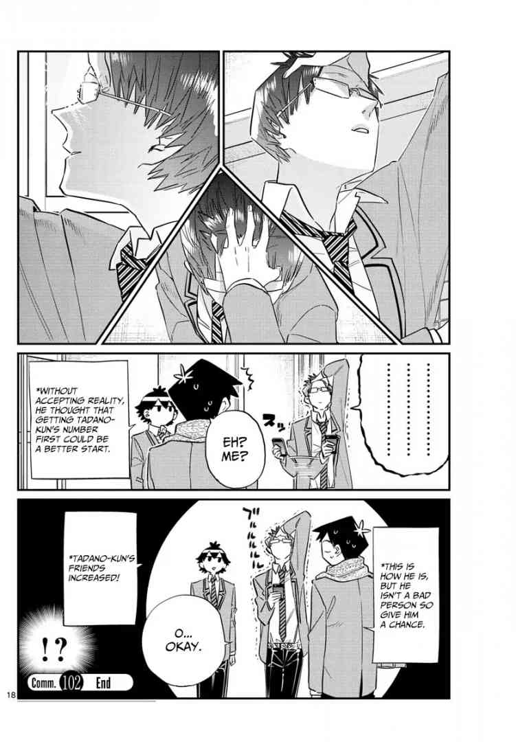 KOMI-SAN WA KOMYUSHOU DESU Chapter 102 - Page 18