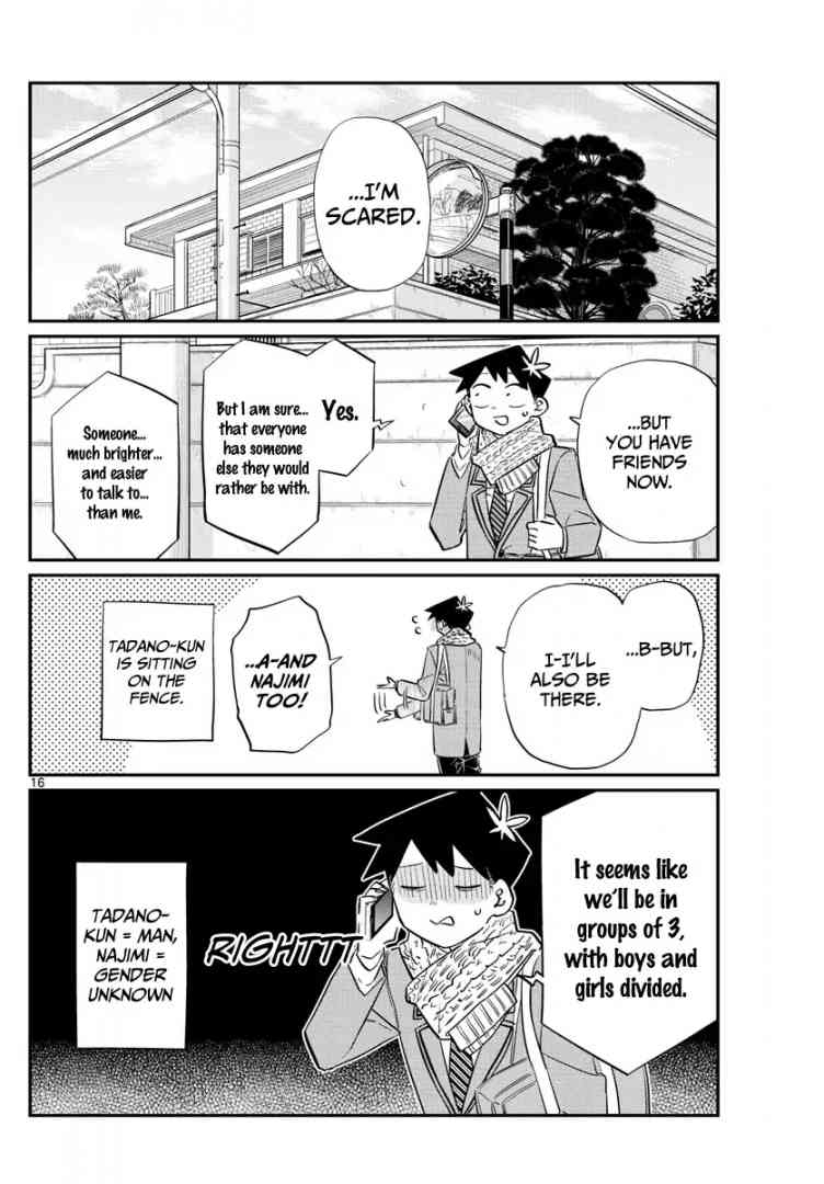 KOMI-SAN WA KOMYUSHOU DESU Chapter 103 - Page 16