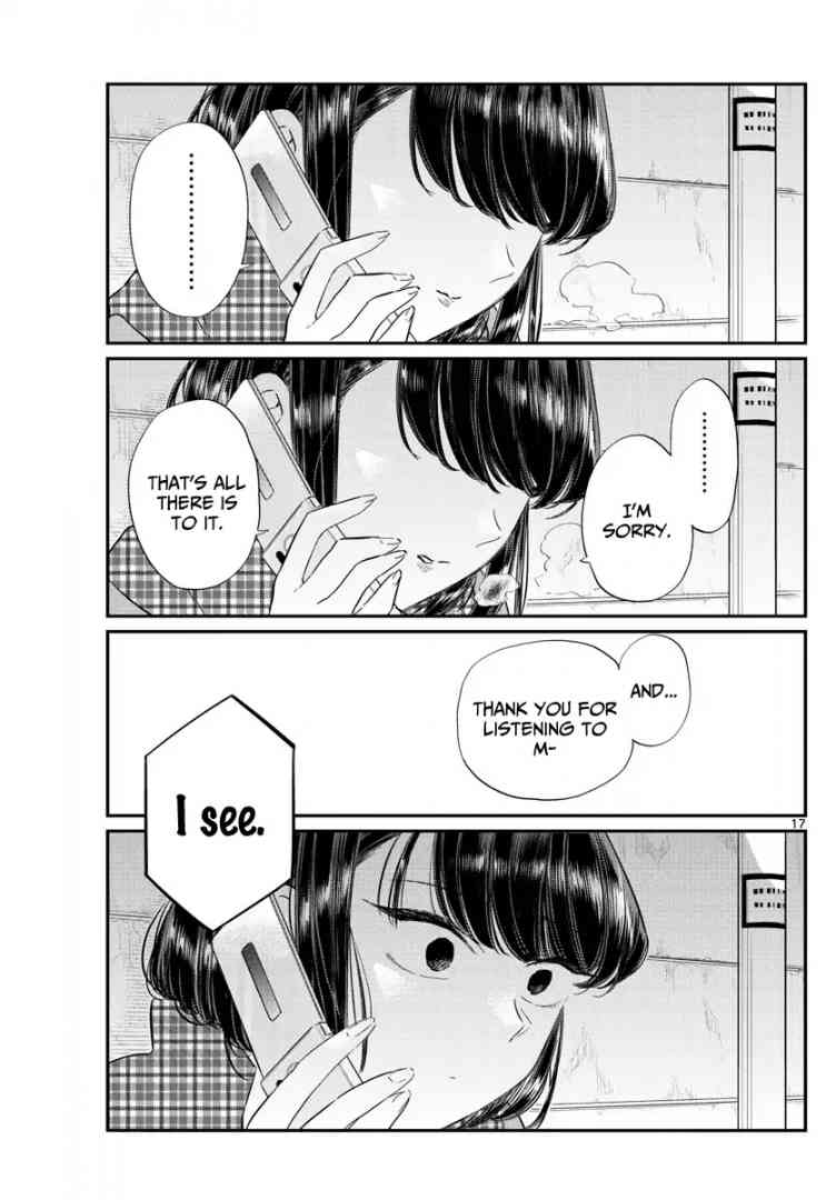 KOMI-SAN WA KOMYUSHOU DESU Chapter 103 - Page 17