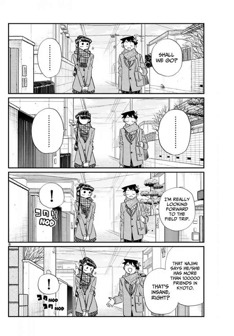 KOMI-SAN WA KOMYUSHOU DESU Chapter 103 - Page 8