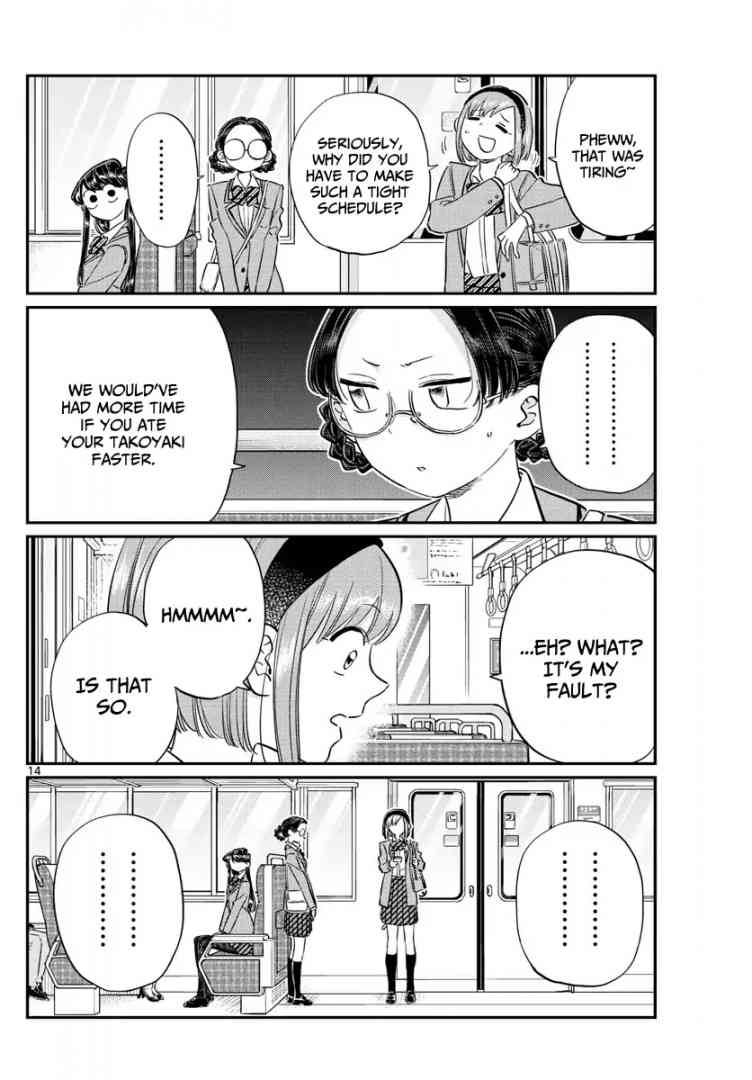 KOMI-SAN WA KOMYUSHOU DESU Chapter 108 - Page 14