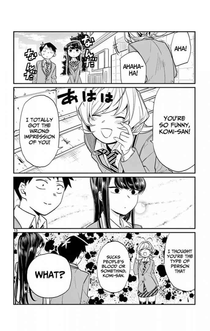 KOMI-SAN WA KOMYUSHOU DESU Chapter 11 - Page 14
