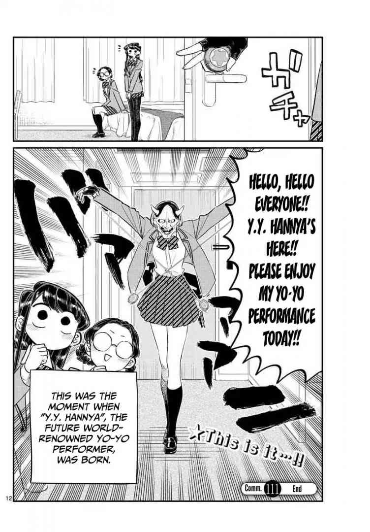 KOMI-SAN WA KOMYUSHOU DESU Chapter 111 - Page 12