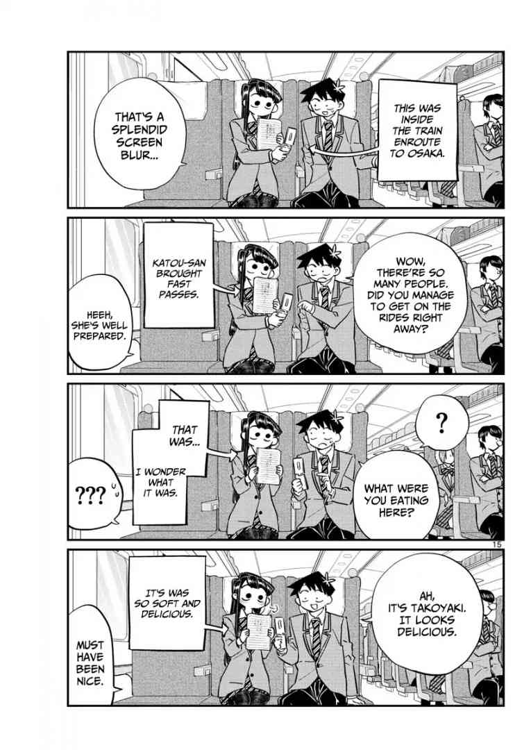 KOMI-SAN WA KOMYUSHOU DESU Chapter 113 - Page 15
