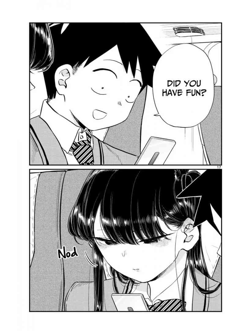 KOMI-SAN WA KOMYUSHOU DESU Chapter 113 - Page 17