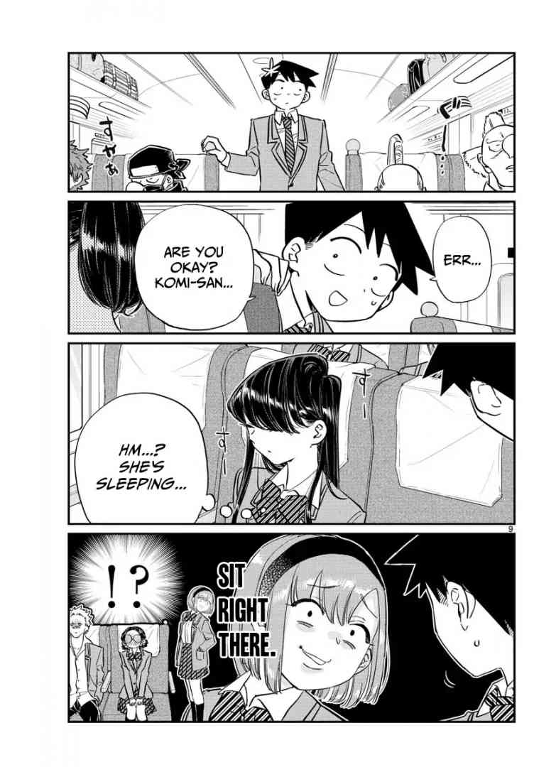 KOMI-SAN WA KOMYUSHOU DESU Chapter 113 - Page 9
