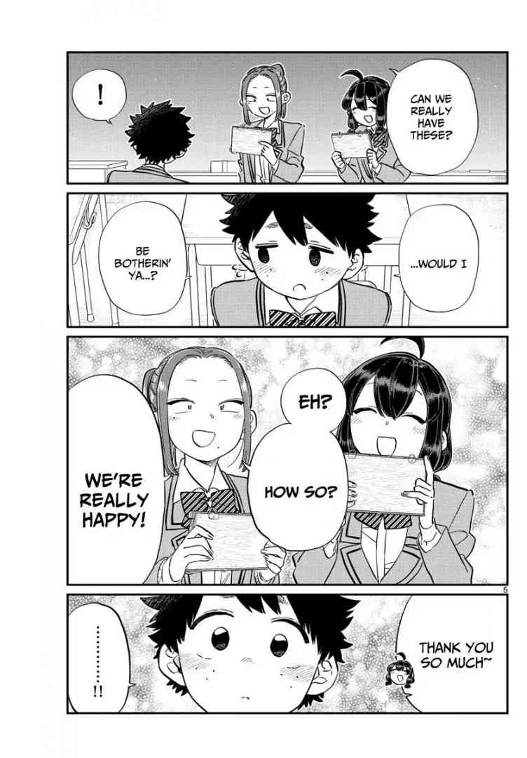 KOMI-SAN WA KOMYUSHOU DESU Chapter 114 - Page 5