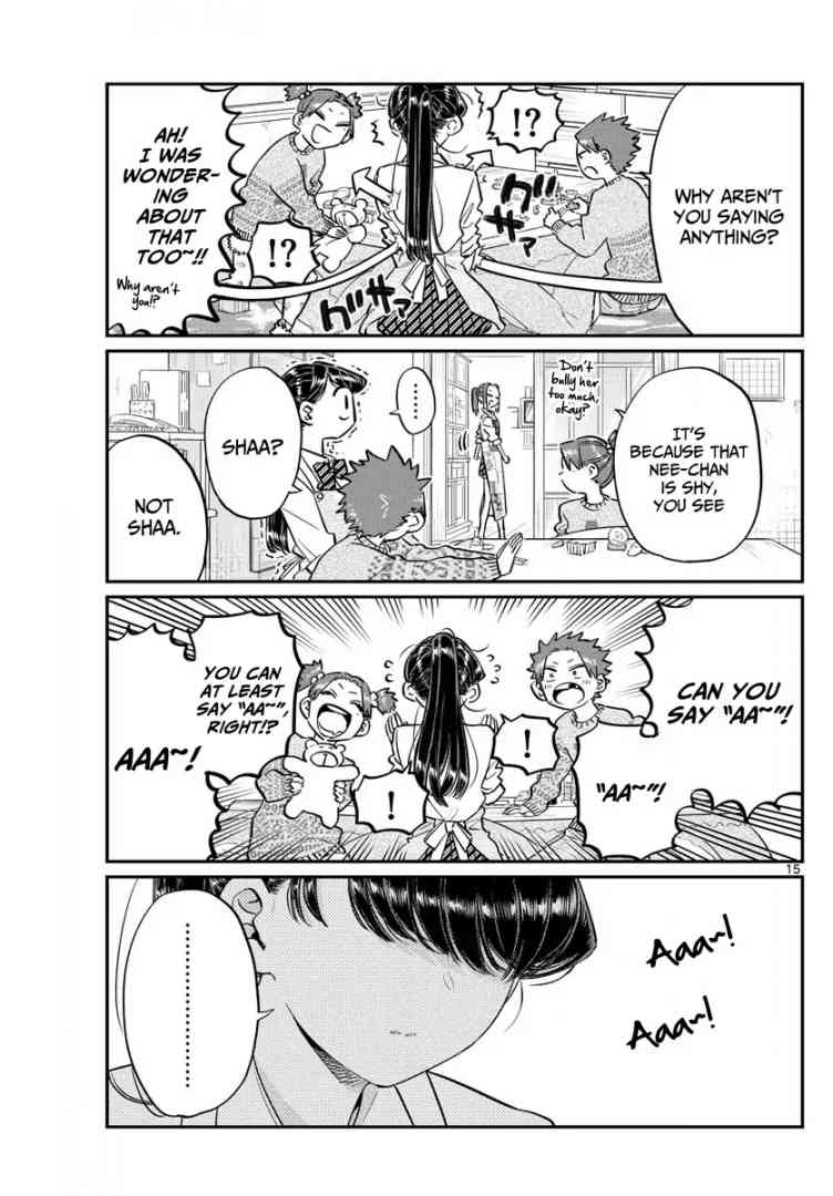KOMI-SAN WA KOMYUSHOU DESU Chapter 116 - Page 15