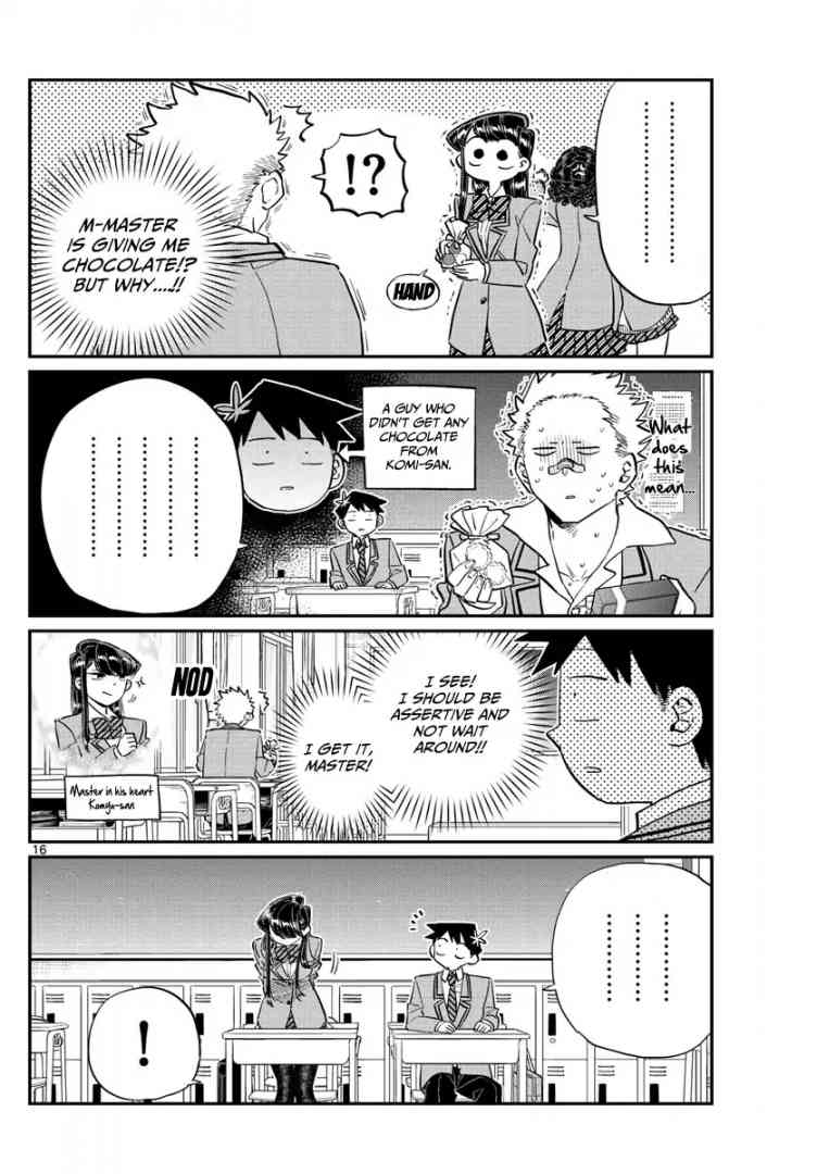 KOMI-SAN WA KOMYUSHOU DESU Chapter 117 - Page 16