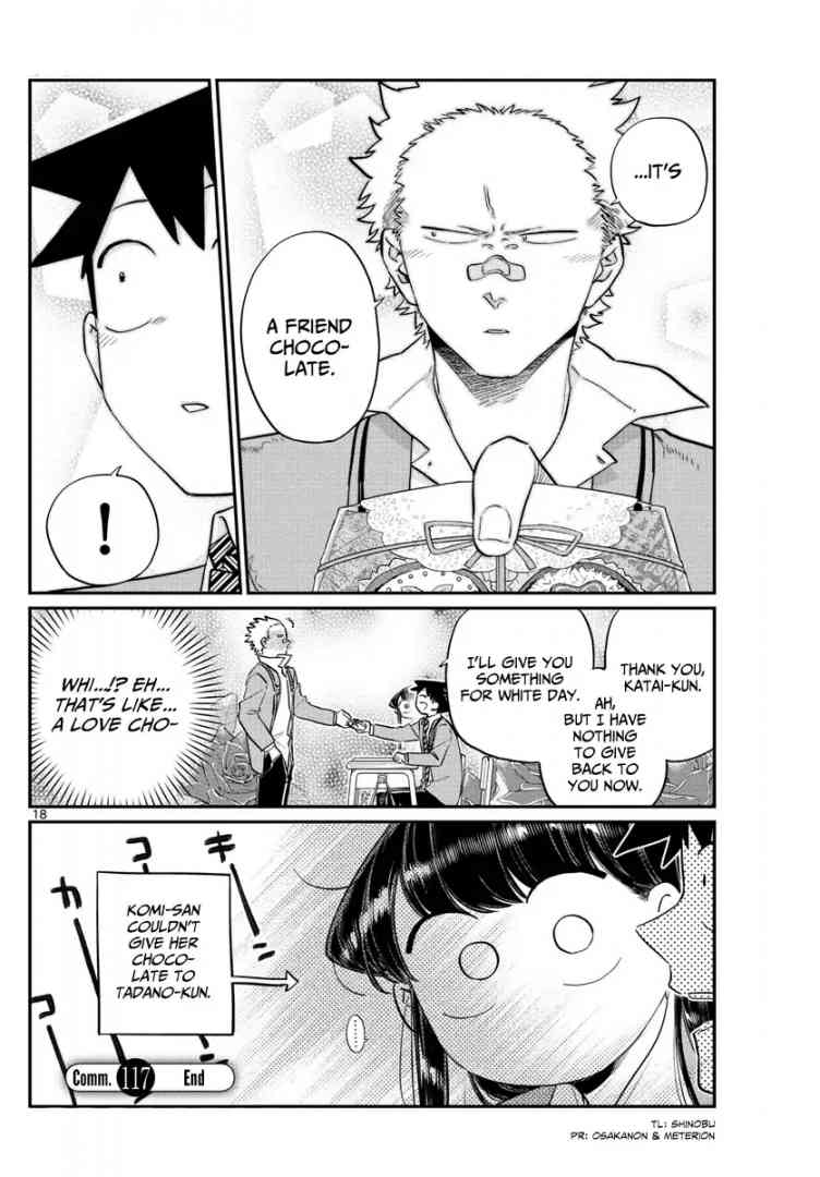 KOMI-SAN WA KOMYUSHOU DESU Chapter 117 - Page 18
