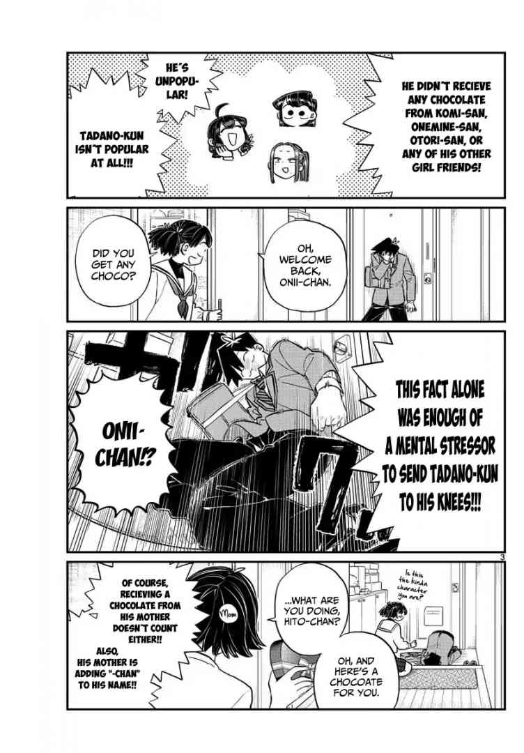 KOMI-SAN WA KOMYUSHOU DESU Chapter 118 - Page 3