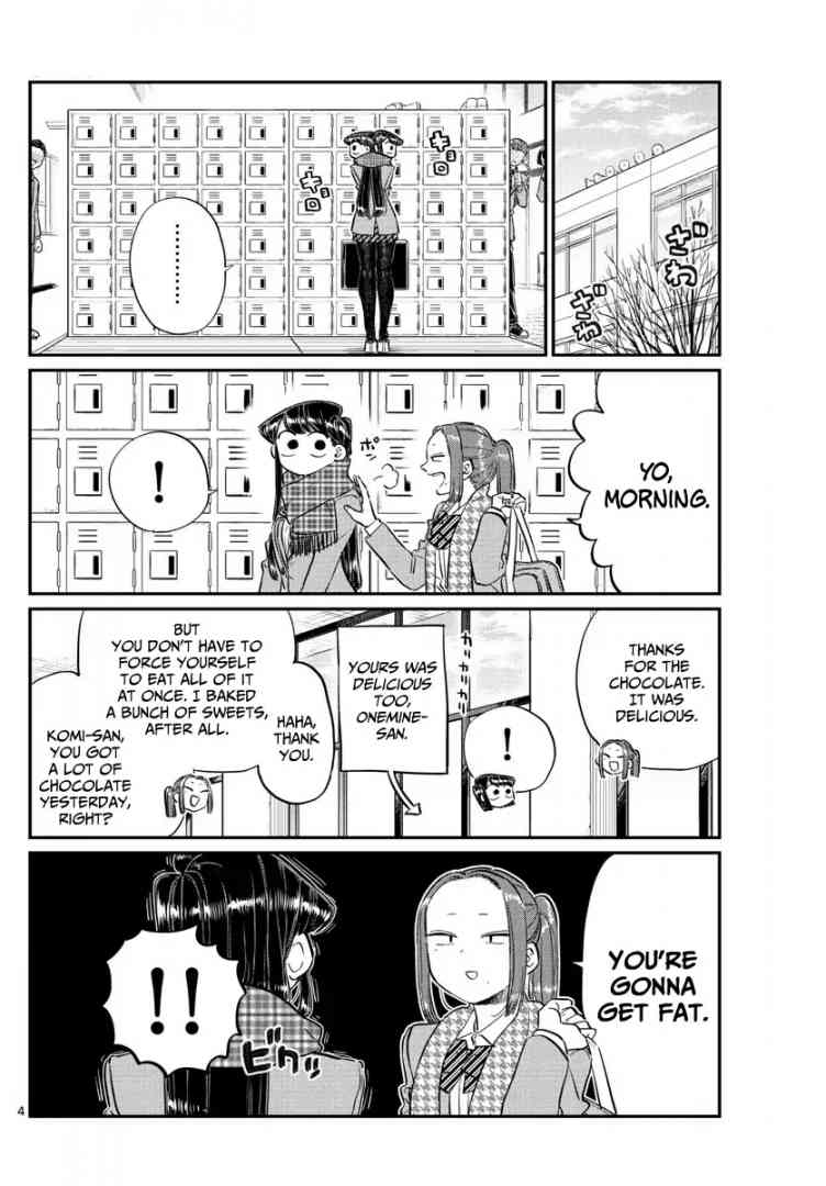 KOMI-SAN WA KOMYUSHOU DESU Chapter 119 - Page 4