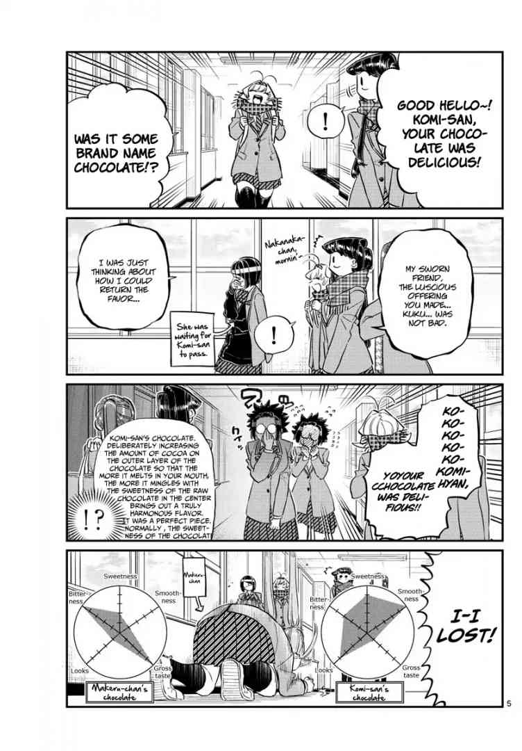 KOMI-SAN WA KOMYUSHOU DESU Chapter 119 - Page 5