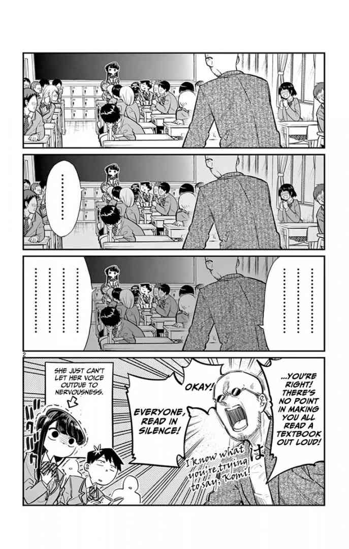 KOMI-SAN WA KOMYUSHOU DESU Chapter 12 - Page 2