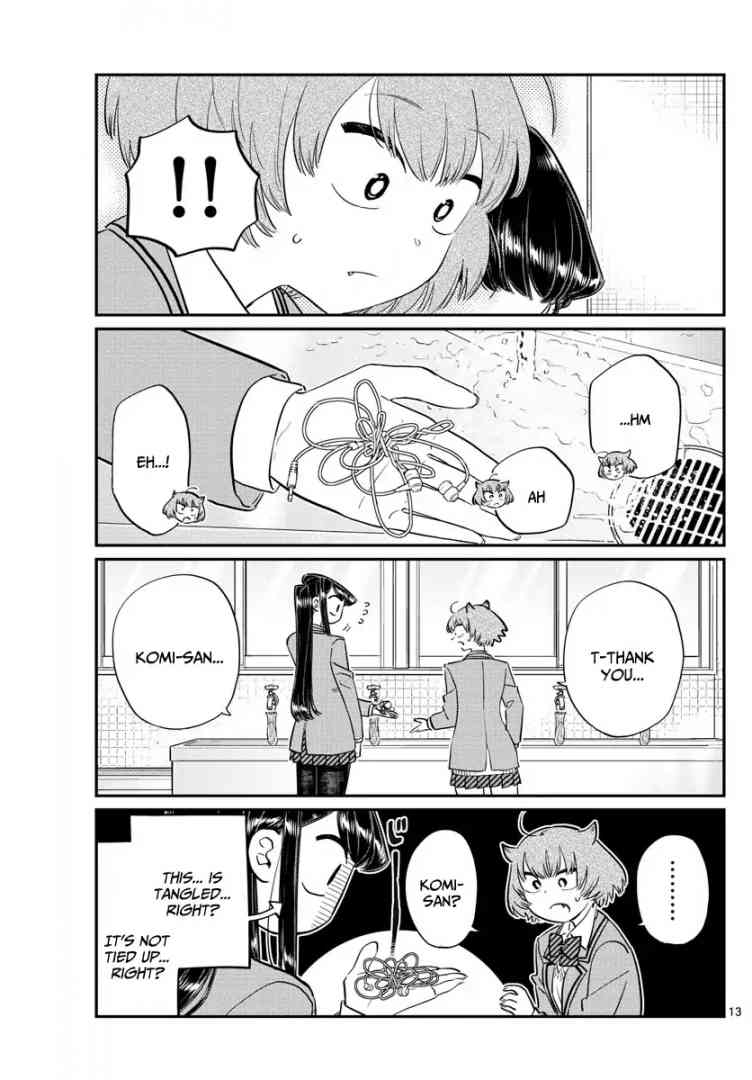 KOMI-SAN WA KOMYUSHOU DESU Chapter 121 - Page 13