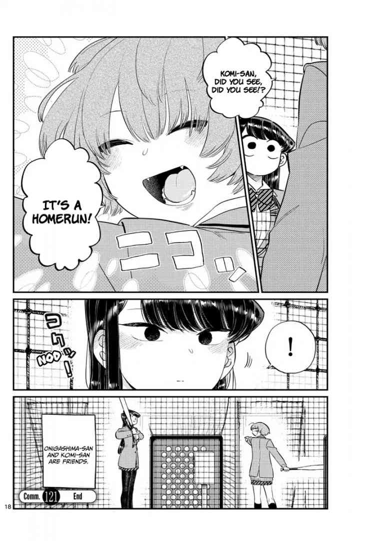KOMI-SAN WA KOMYUSHOU DESU Chapter 121 - Page 18