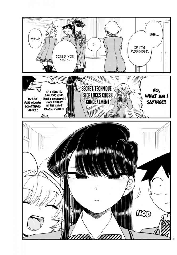 KOMI-SAN WA KOMYUSHOU DESU Chapter 122 - Page 13