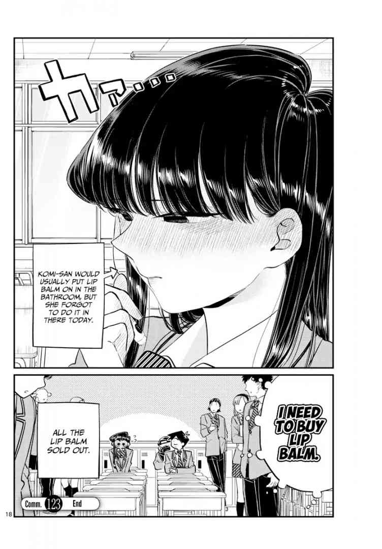 KOMI-SAN WA KOMYUSHOU DESU Chapter 123 - Page 4