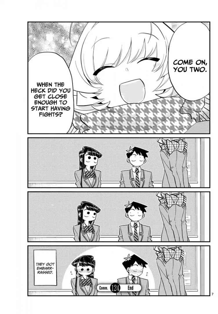 KOMI-SAN WA KOMYUSHOU DESU Chapter 124 - Page 7