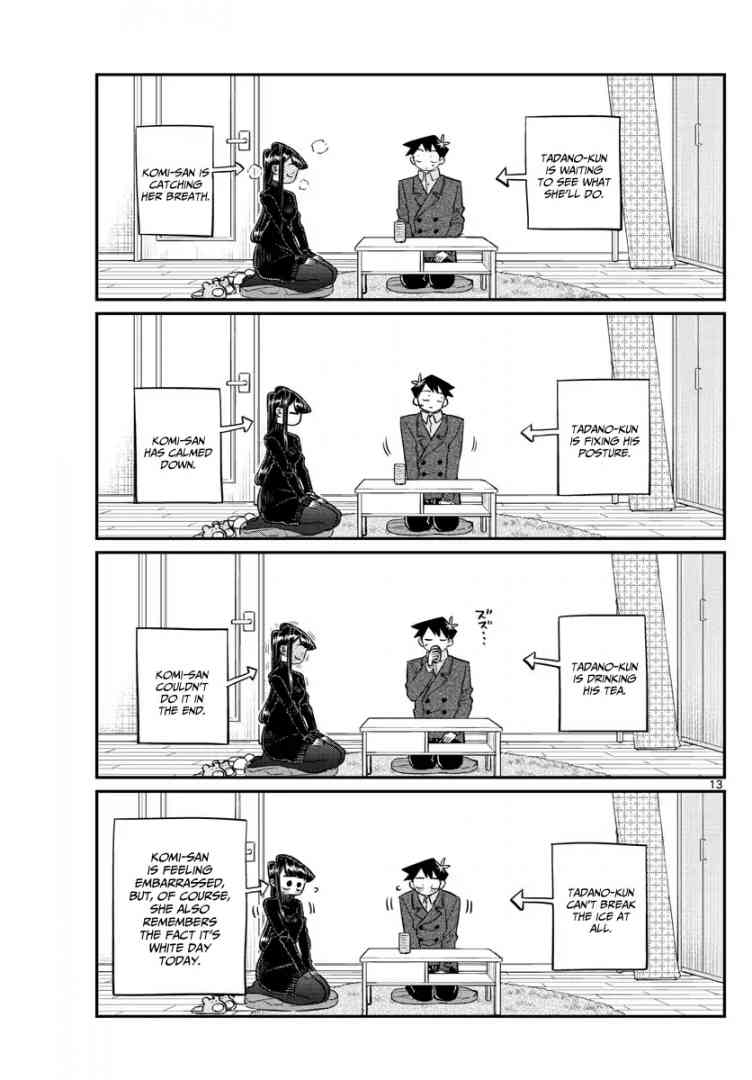 KOMI-SAN WA KOMYUSHOU DESU Chapter 128 - Page 13