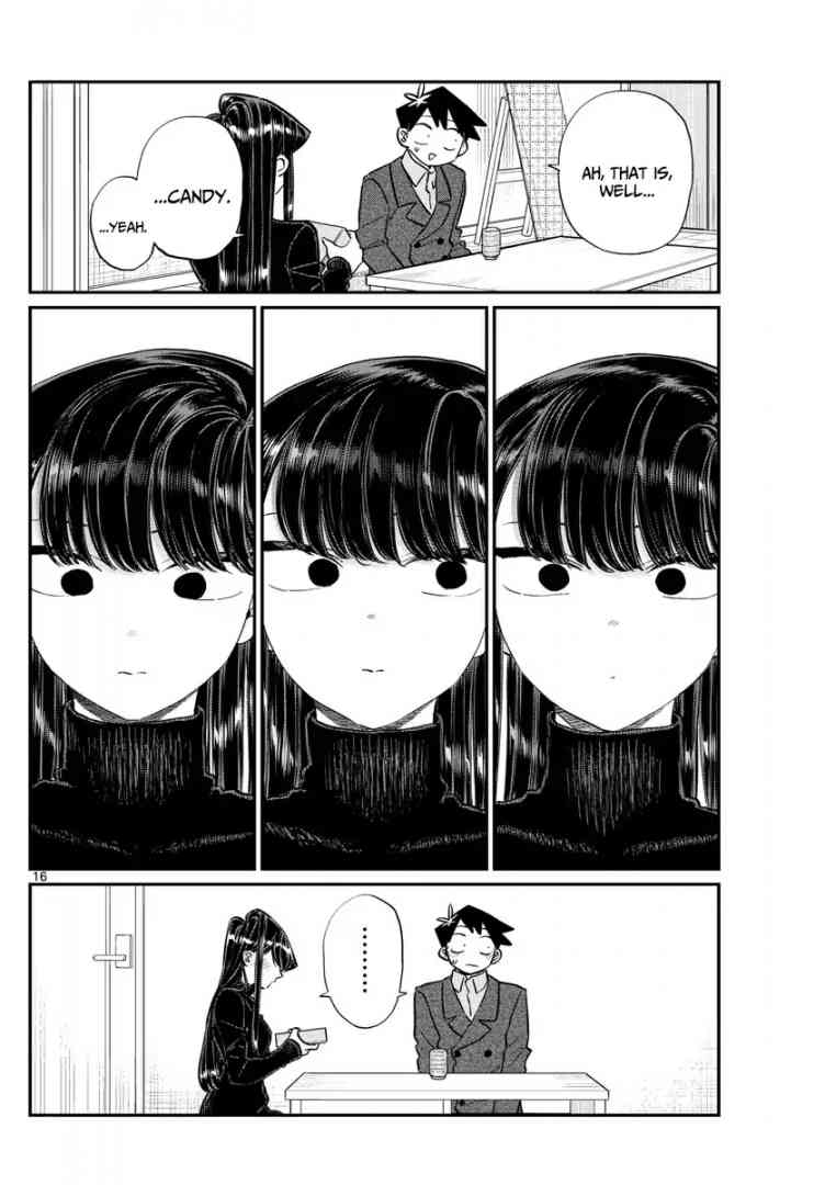 KOMI-SAN WA KOMYUSHOU DESU Chapter 128 - Page 16