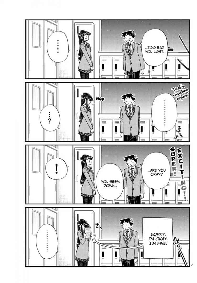 KOMI-SAN WA KOMYUSHOU DESU Chapter 129 - Page 7