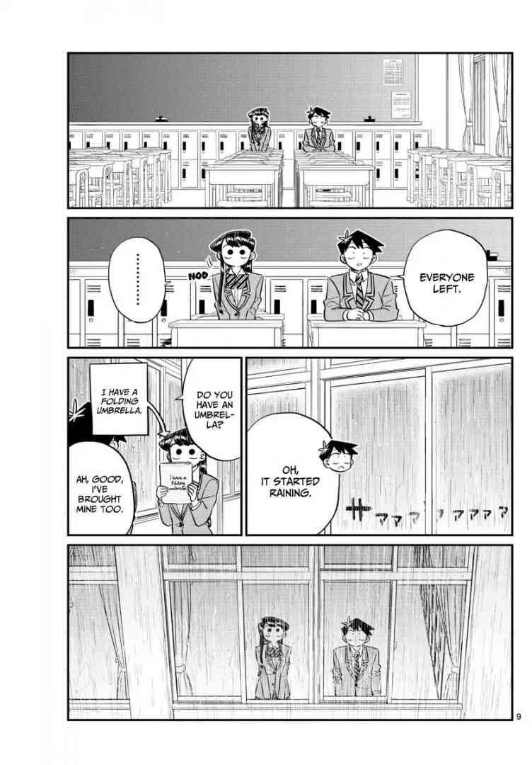 KOMI-SAN WA KOMYUSHOU DESU Chapter 129 - Page 9