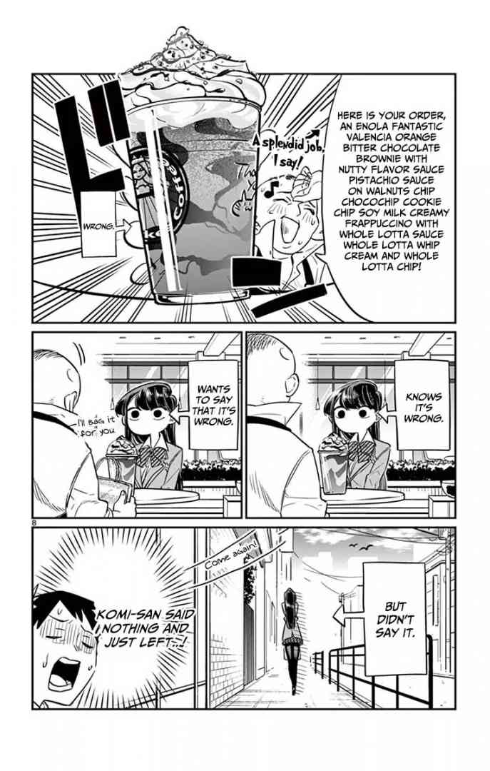 KOMI-SAN WA KOMYUSHOU DESU Chapter 13 - Page 8