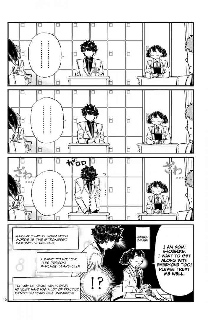 KOMI-SAN WA KOMYUSHOU DESU Chapter 133 - Page 10