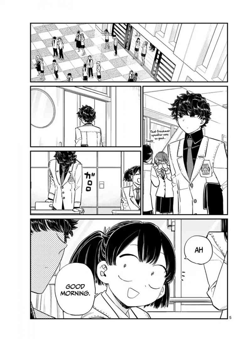 KOMI-SAN WA KOMYUSHOU DESU Chapter 133 - Page 5