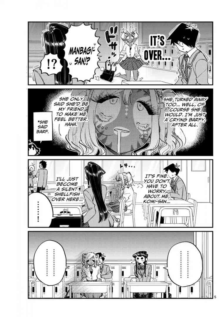 KOMI-SAN WA KOMYUSHOU DESU Chapter 134 - Page 5