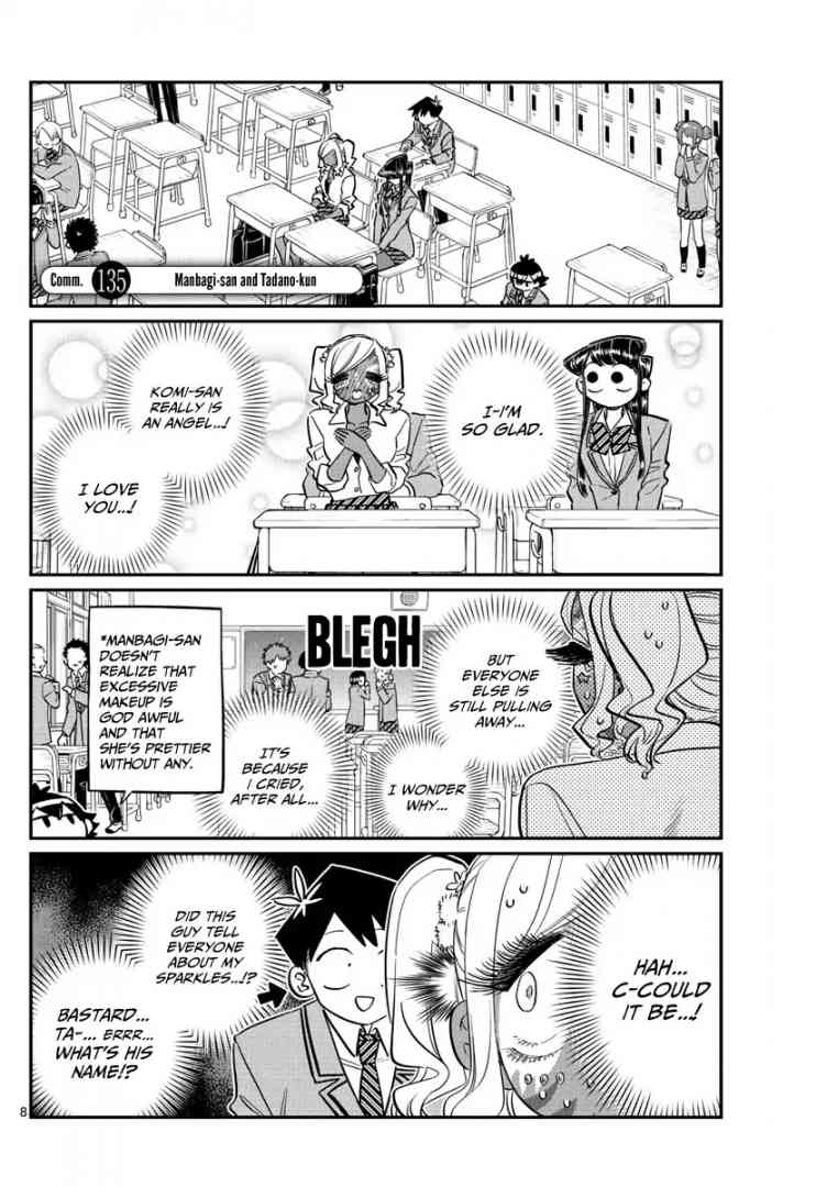 KOMI-SAN WA KOMYUSHOU DESU Chapter 135 - Page 1