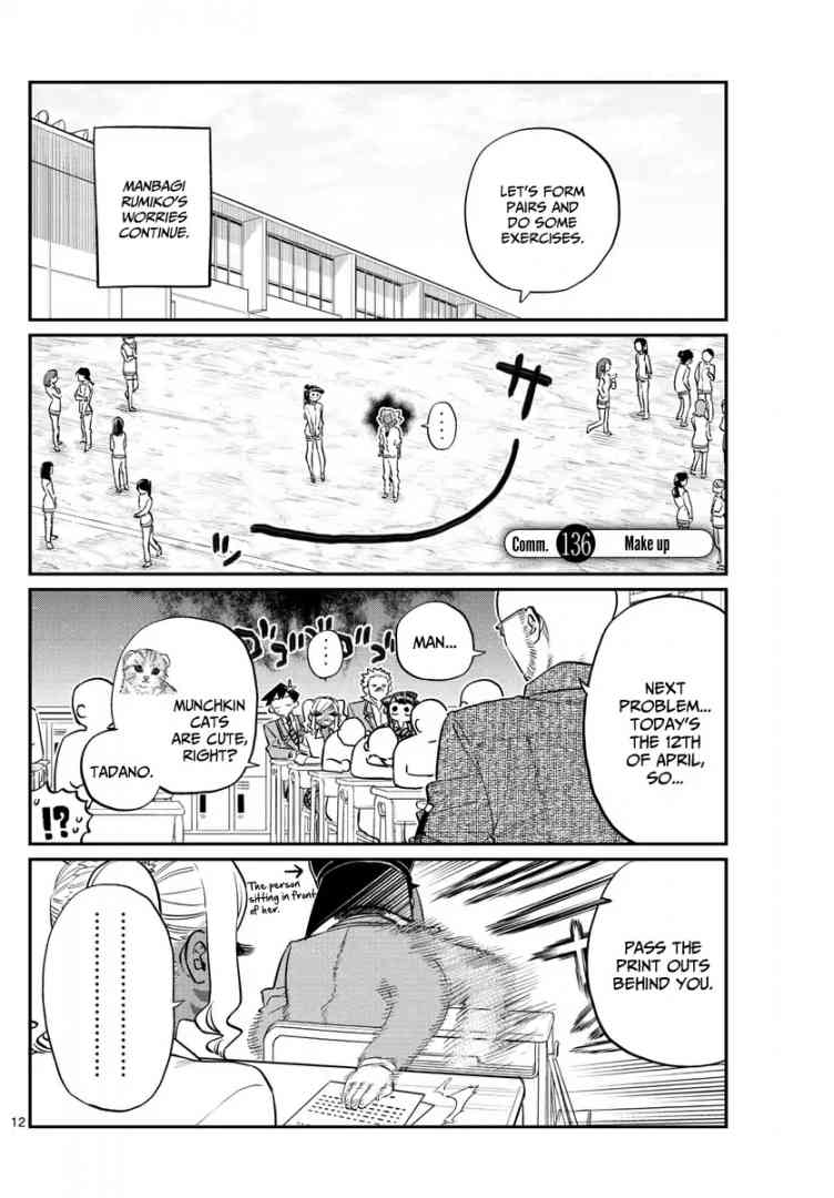 KOMI-SAN WA KOMYUSHOU DESU Chapter 136 - Page 1