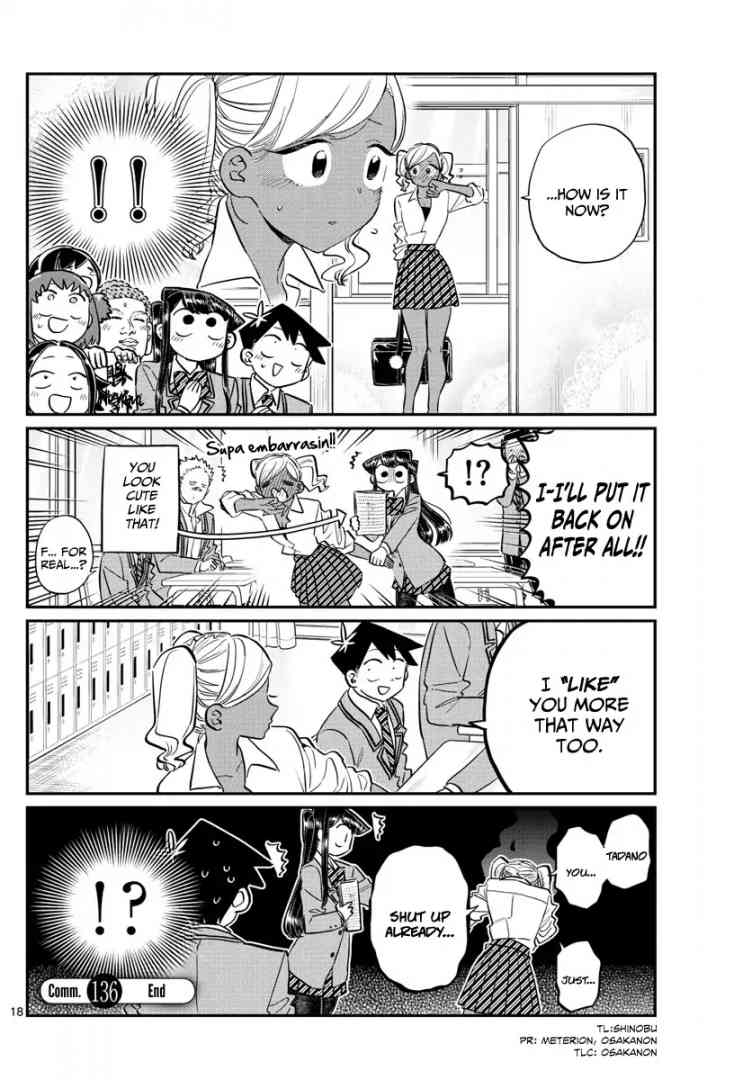 KOMI-SAN WA KOMYUSHOU DESU Chapter 136 - Page 7