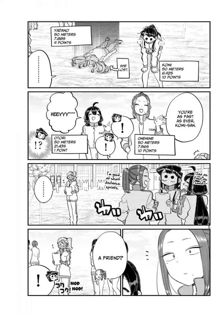 KOMI-SAN WA KOMYUSHOU DESU Chapter 137 - Page 5