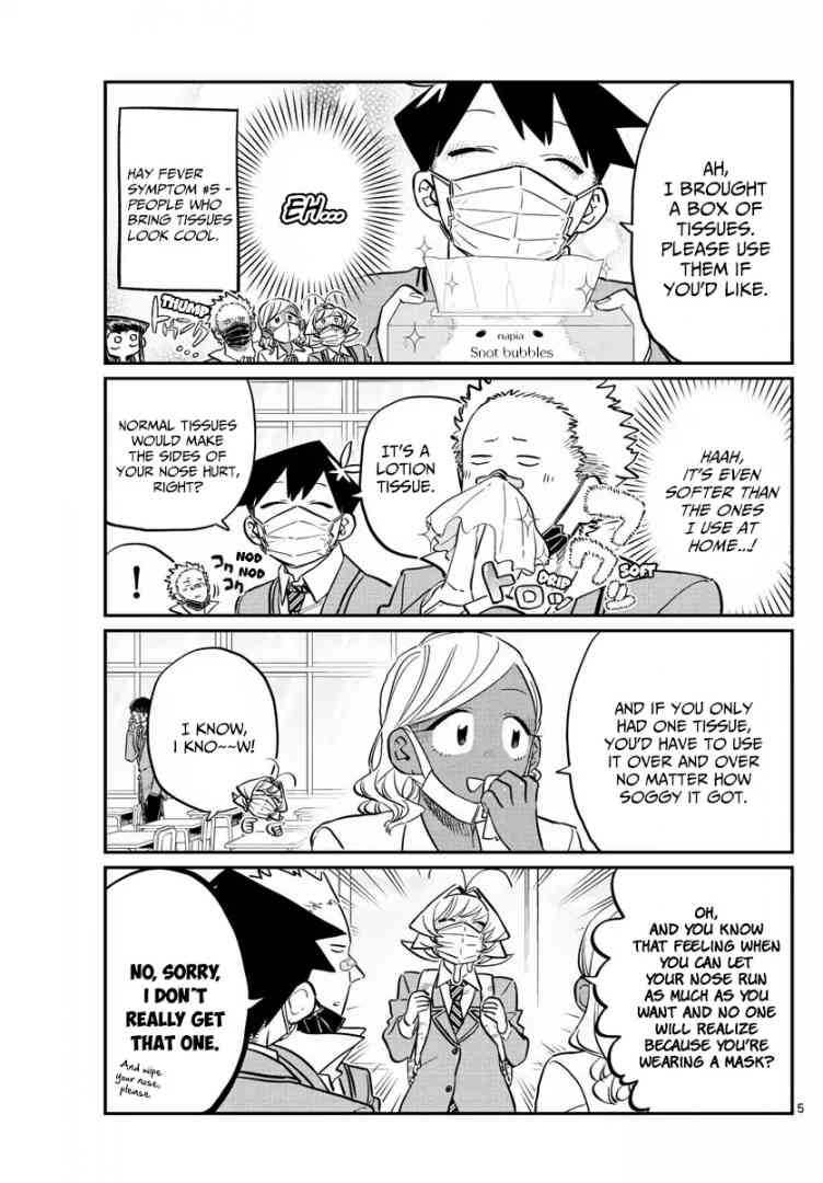 KOMI-SAN WA KOMYUSHOU DESU Chapter 138 - Page 5