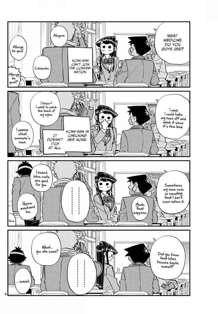 KOMI-SAN WA KOMYUSHOU DESU Chapter 138 - Page 6