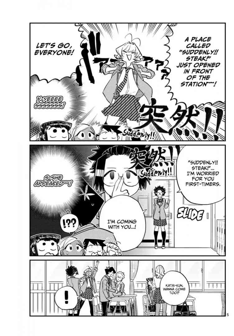KOMI-SAN WA KOMYUSHOU DESU Chapter 139 - Page 5