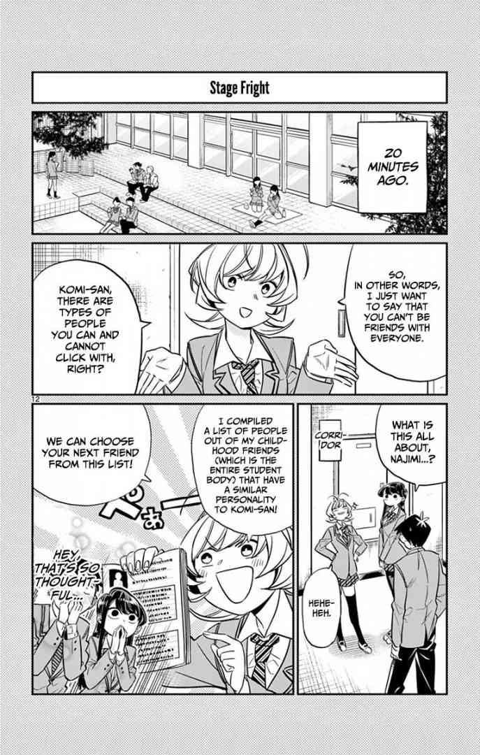 KOMI-SAN WA KOMYUSHOU DESU Chapter 14 - Page 12
