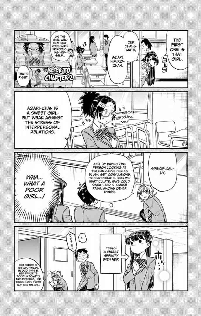KOMI-SAN WA KOMYUSHOU DESU Chapter 14 - Page 13