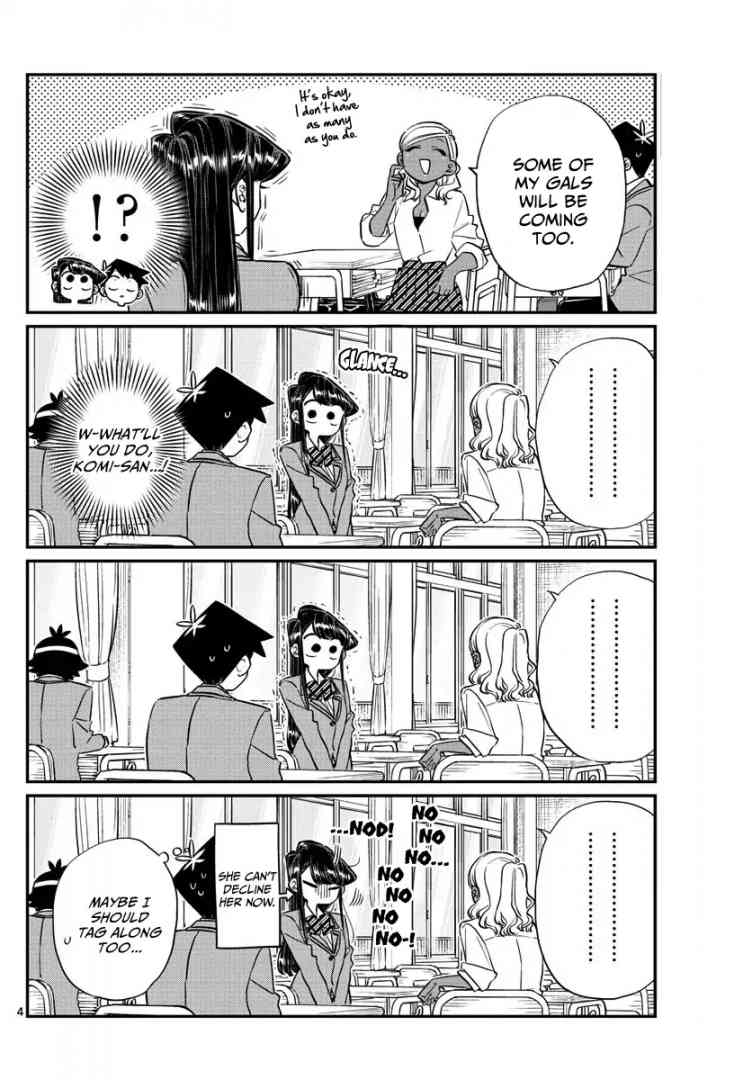 KOMI-SAN WA KOMYUSHOU DESU Chapter 140 - Page 4