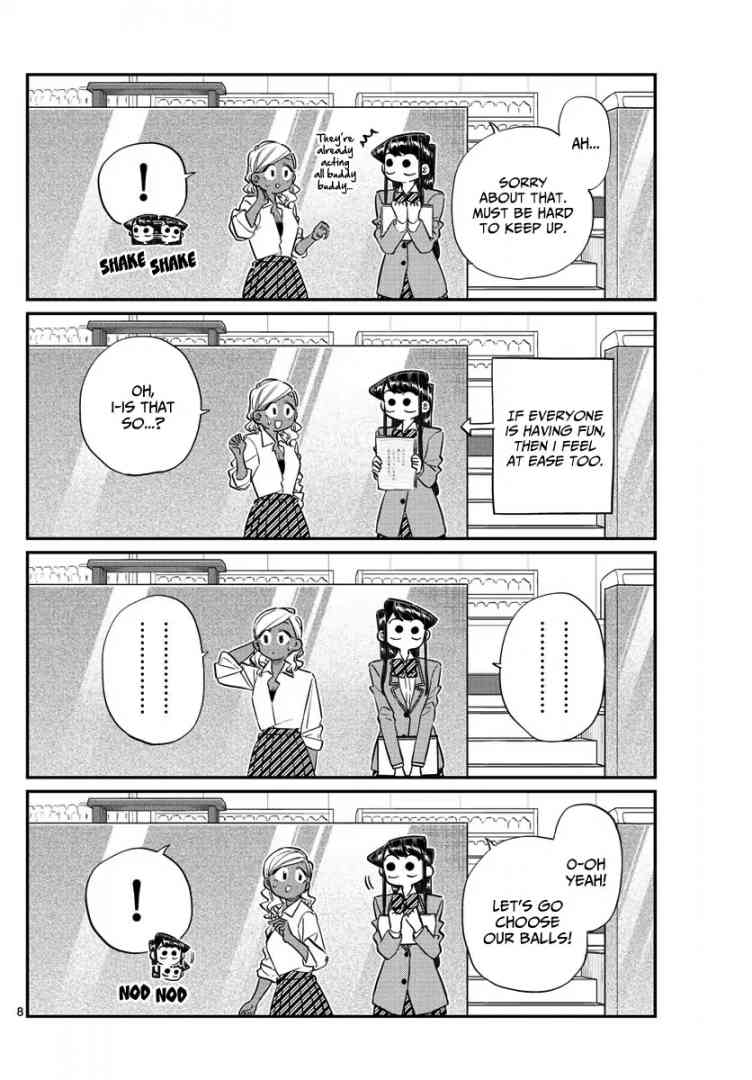 KOMI-SAN WA KOMYUSHOU DESU Chapter 140 - Page 8