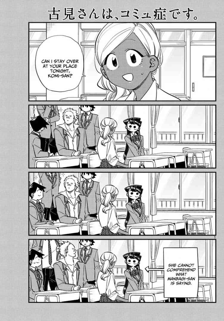 KOMI-SAN WA KOMYUSHOU DESU Chapter 142 - Page 1