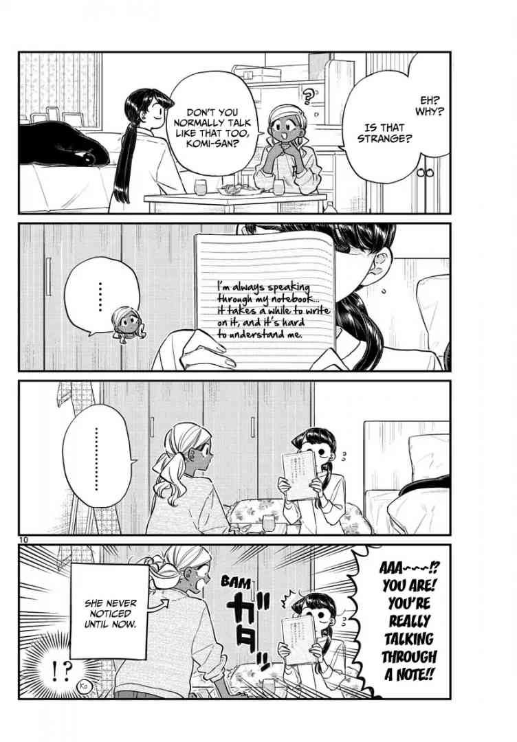 KOMI-SAN WA KOMYUSHOU DESU Chapter 142 - Page 10