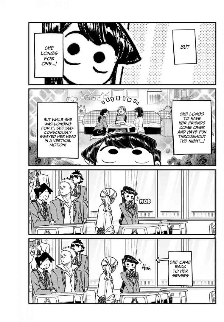 KOMI-SAN WA KOMYUSHOU DESU Chapter 142 - Page 3