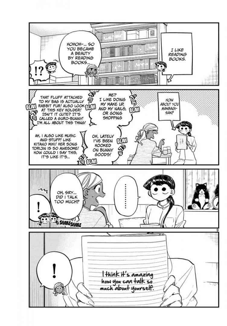 KOMI-SAN WA KOMYUSHOU DESU Chapter 142 - Page 9