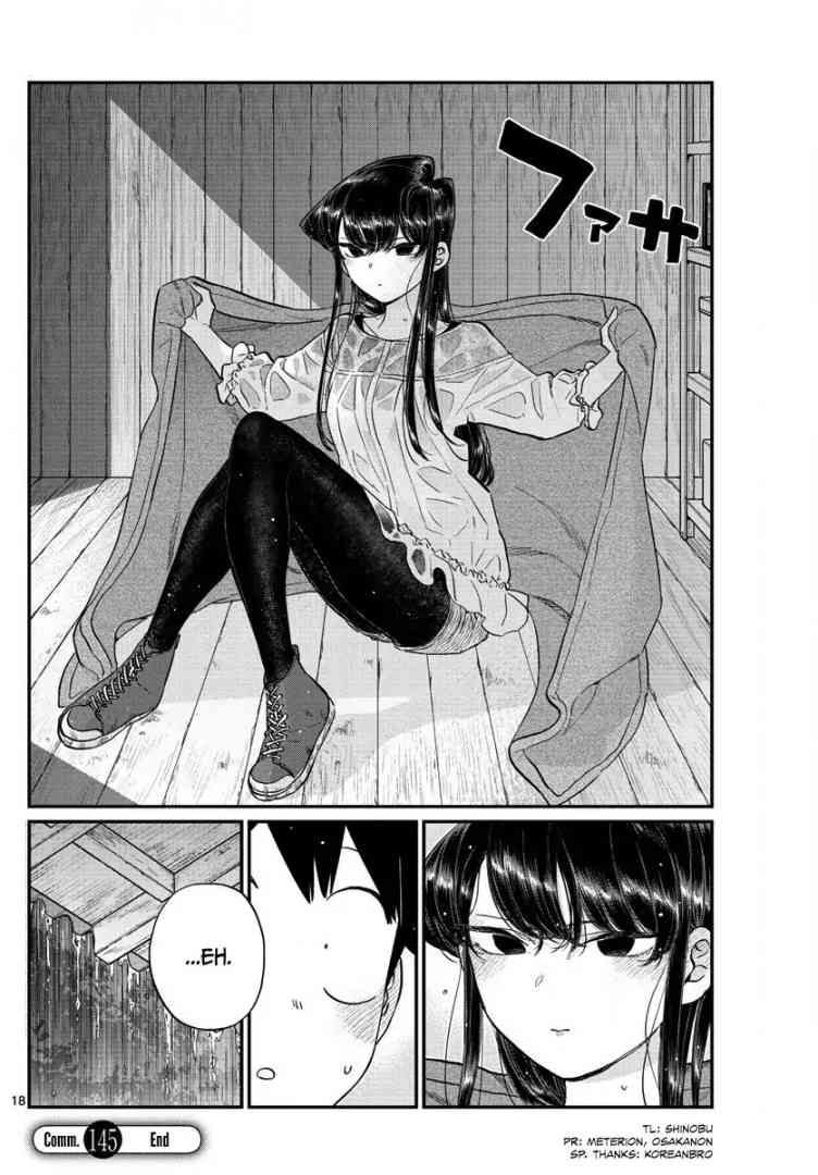KOMI-SAN WA KOMYUSHOU DESU Chapter 145 - Page 19
